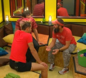 Donny Thompson tells Team America he won't nominate them on Big Brother 16 Episode 18