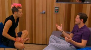 Derrick Levasseur tells Frankie Grande Victoria is a waste of an HOH on Big Brother 16 episode 25