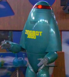 Zingbot makes his annual appearance on Big Brother 16 episode 25