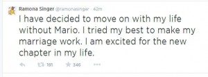 ramona divorces Mario