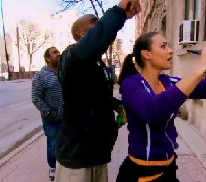 Alain and Audrey look for vintage billboards on Amazing Race Canada2 episode 6