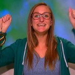 Christine Brecht wins the Veto competition on Big Brother 16 episode 31