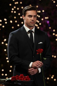 Tim Warmels hands out the first rose on The Bachelor Canada 2 episode 1