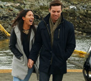 Tim Warmels take Kaylynn on a helicopter ride for their first date on The Bachelor Canada 2 episode 2