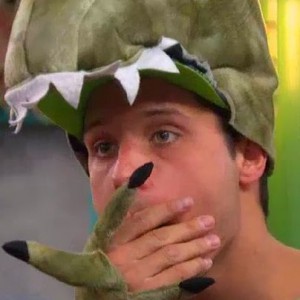 Cody Calafiore reacts to the  boos Christine Brecht recieved on Big Brother 16 episode 33