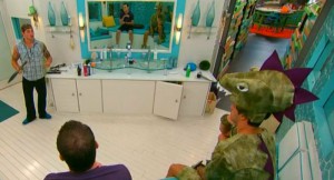 Caleb Reynolds, Cody Calafiore and Derrick Levasseur discuss nominations on Big Brother 16 episode 36