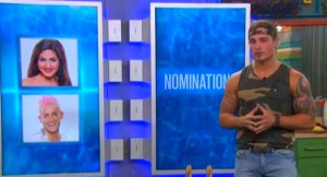 Caleb Reynolds nominates Victoria Rafaeli and Frankie Grande on Big Brother 16 episode 36