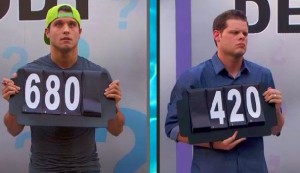 Derrick Levasseur and Cody Calafiore battle it out in a tie breaker on Big Brother 16 episode 37