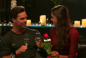 Tim Warmels offers April Brockman a rose and of course she accepts on The Bachelor Canada 2 episode 5