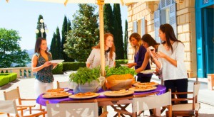 The girls check out Casa Buitoni in Tuscany Italy on The Bachelor Canada 2 episode 6