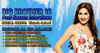 #BB16 Post Season Live Interview With Victoria Rafaeli