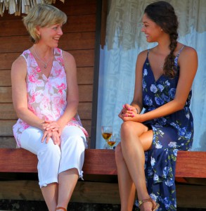 April Brockman sits down with Tim Warmels mom on The Bachelor Canada episode 9