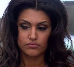 Naeha Sareen is not happy knowing her stuff is in the Vault on Big Brother Canada 3 Episode 1