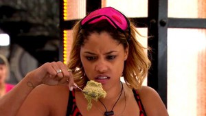 Brittnee Blair tries slop for the first time on Big Brother Canada 3 Episode 2