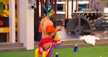 Big Brother Canada 3: Episode 7 Blog Recap Jordan Parhar models a red speedo on Big Brother Canada 3 episode 7