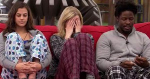 Godfrey Manzwiga and Ashleigh Wood react  to Bobbly Hlad's secret veto on BBCAN 3 episode 19