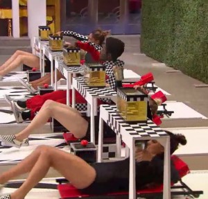 Housguests compete in Pit Stop to Veto on BBCAN3 episode 26