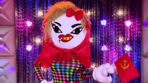 Katya's Soviet socialist Hello Kitty character on RuPaul's Drag Race season 7.