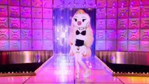 Pearl shows off her BFF Hello Kitty character on RuPaul's Drag Race season 7.