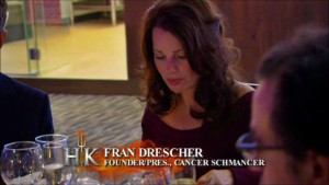Fran Drescher makes an appearance on Hell's Kitchen season 14.