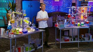 Chef Ramsay introduces a challenge in which the chefs must recreate one of his signature dishes on Hell's Kitchen season 14