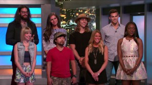 The first 8 houseguests enter the BB17 house