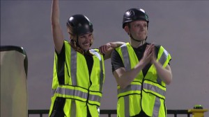 John and Becky win the Du-BOB Battle of the Block competition on BB17