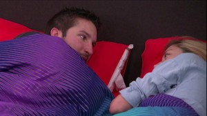 Jeff and Liz in bed together #BB17