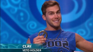 Clay finally wins something, the week five #POV #BB17