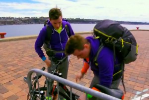 Brent Sweeney and Sean Sweeny have beginners luck on The Amazing Race Canada 3
