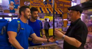 Gino Montani and Jesse Montani find their clue on The Amazing Race Canada 3 episode 1