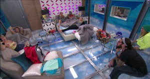 A meeting of the minds in the HOH room #BB17