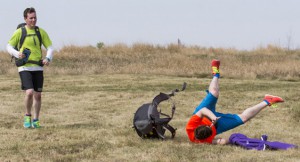 On Brent Sweeney's birthday his brother Sean Sweeney makes quite the entrance for their first place finish on Amazing Race Canada