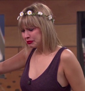 Meg is the only one crying when Jason is backdoored #BB17