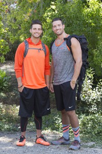 TANNER KLOVEN & JOSH AHERN will race around the world in hopes of winning one million dollars, on the new season of THE AMAZING RACE. The 10 time Emmy Award-winning series premieres, Friday, Sept. 25 (8:00-9:00 PM, ET/PT) on the CBS Television Network. Photo: Sonja Flemming/CBS ÃÂ©2015 CBS Broadcasting, Inc. All Rights Reserved