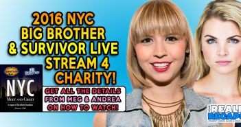 NYC Big Brother & Survivor Fundraiser Live Stream!