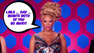 RuPaul eliminates Dax and Laila on #DragRace