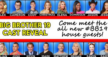 Big Brother 19 Cast Reveal Blog